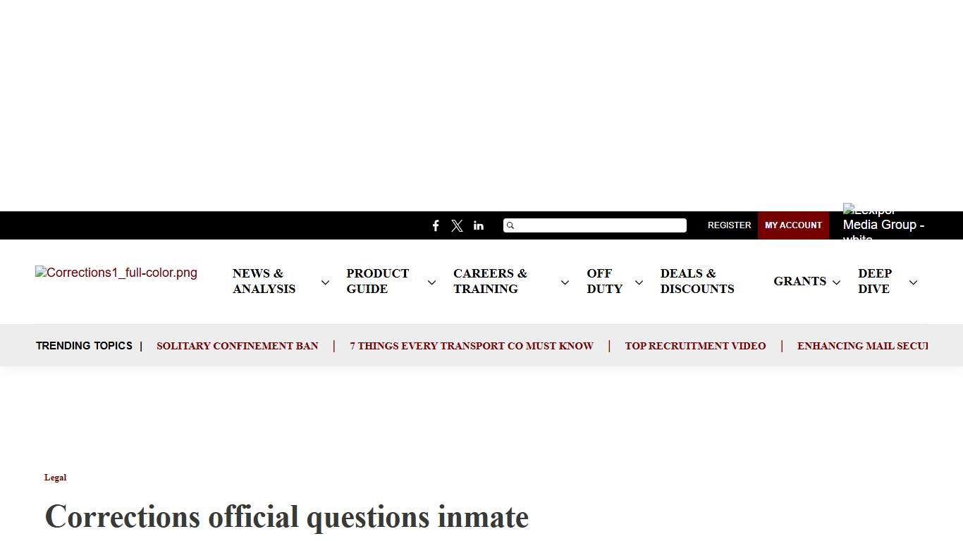Corrections official questions inmate lookup tool at center of $68M verdict